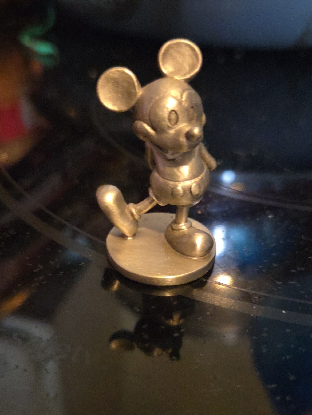 Mickey Mouse Brass Figurine - Pewter Walt Disney Prod 0090 Schmid